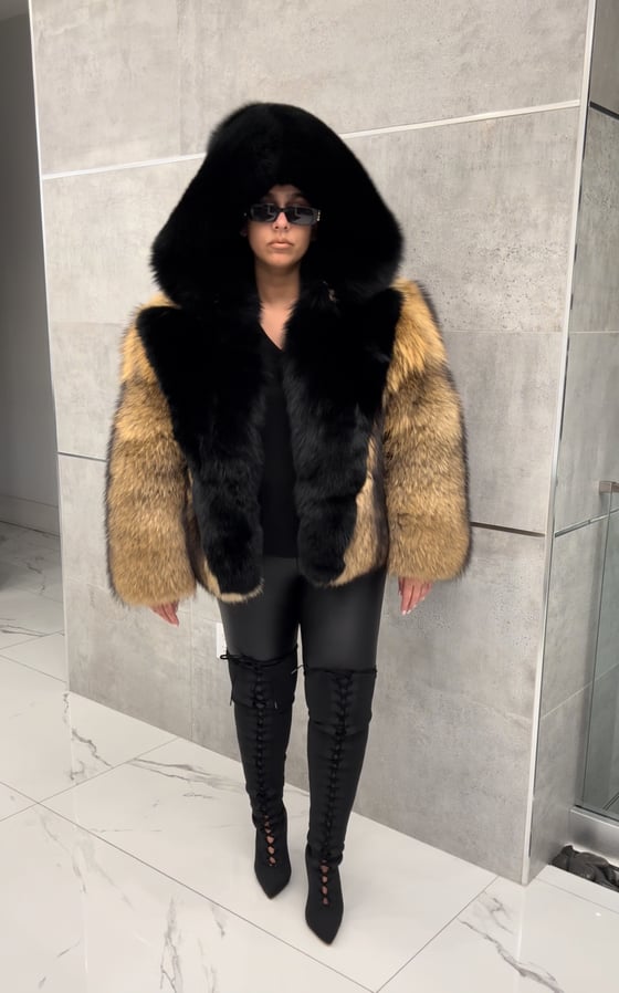 Image of FOX X RACCOON 2in1 COAT