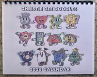 Image 1 of 2026 Retro Vibes Calendar preorder