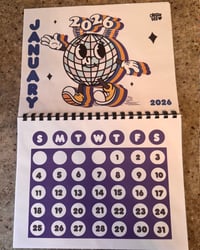 Image 2 of 2026 Retro Vibes Calendar preorder