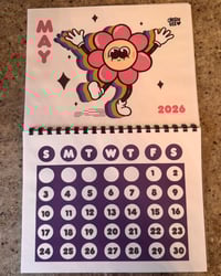 Image 5 of 2026 Retro Vibes Calendar preorder