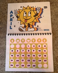 Image 7 of 2026 Retro Vibes Calendar preorder