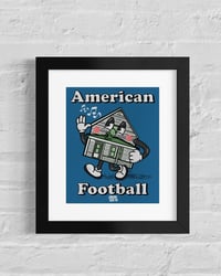Image 1 of American Football Fan Art Print 