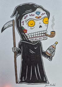 Image 1 of La Muerte Negra Original Artwork