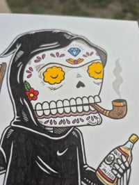 Image 2 of La Muerte Negra Original Artwork