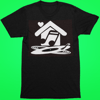 'LOVE ON THE HOUSE' (PUFF + GLOW IN THE DARK) Tee shirt