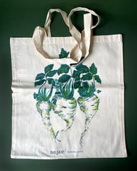 Image 2 of Cotton tote bag ‘What’s your favourite vegetable?’