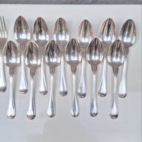 Image 4 of Partie de ménagère en métal argenté Christofle