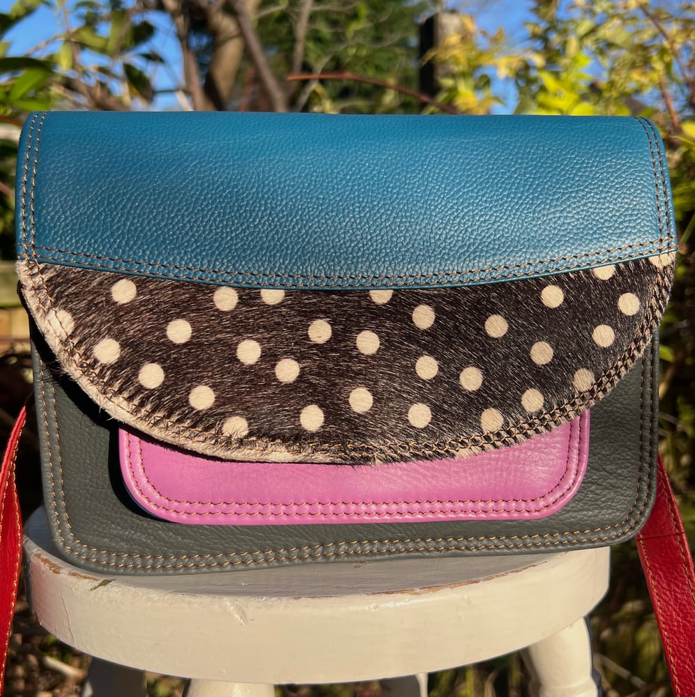 Image of Layered Leather/Fur -#AA15