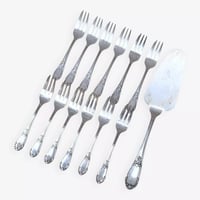 Image 1 of Service à gâteau en métal argenté François Frionnet dans son coffret