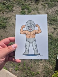 Image 2 of El Santo Flex Original Artwork