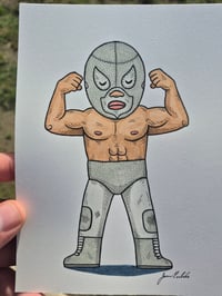 Image 3 of El Santo Flex Original Artwork