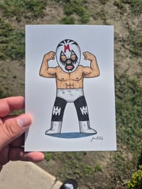 Image 3 of Mil Mascaras Flex Original Artwork