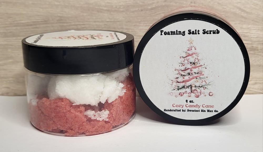 Image of Winter & Christmas Foaming Salt Scrubs 