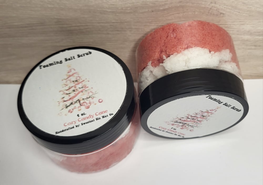 Image of Winter & Christmas Foaming Salt Scrubs 