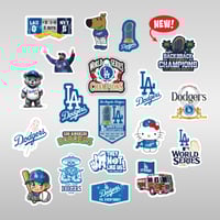20-pack Dodgers Stickers