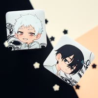 Image 1 of BADGE - Hikaru & Yoshiki (The Summer Hikaru Died)