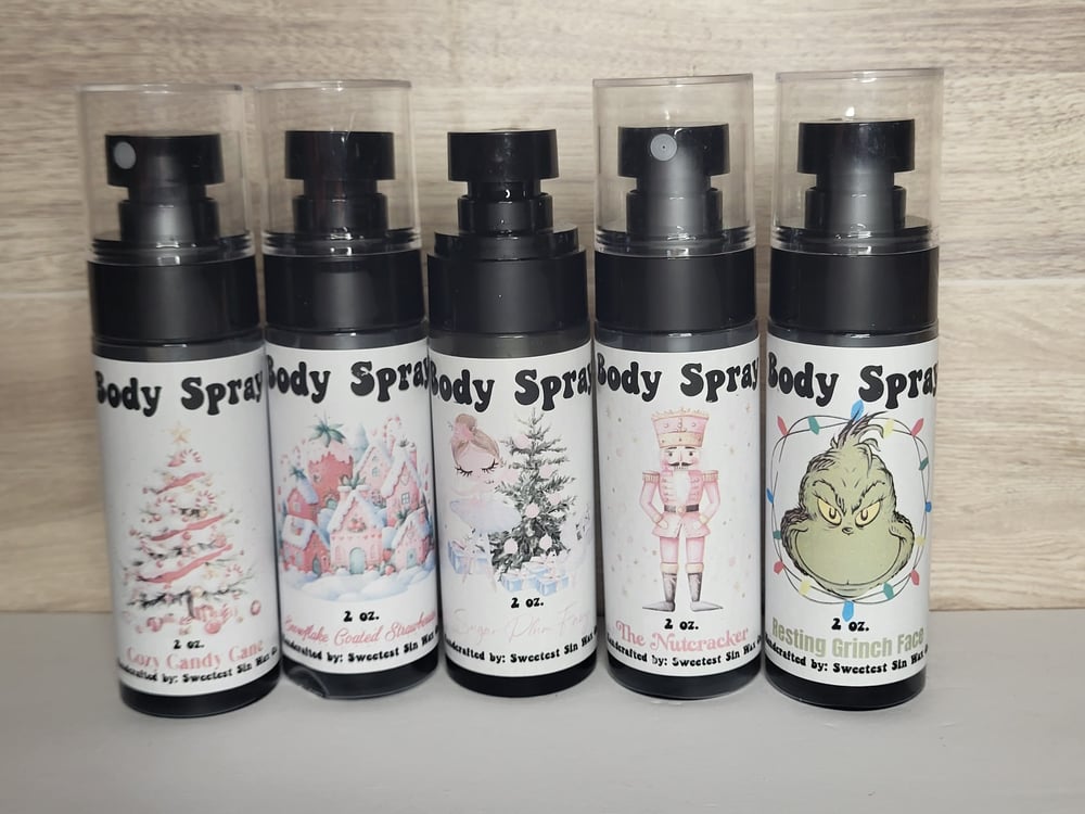 Image of Winter & Christmas Body Spray