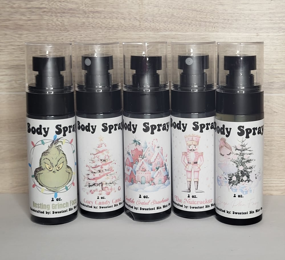 Image of Winter & Christmas Body Spray