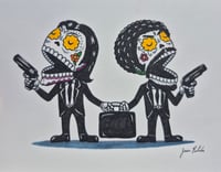 Image 2 of Pulp Fiction Calaveras Original Artwork