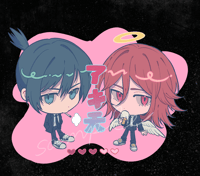 Image 3 of chainsaw man charms