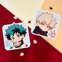 STICKERS - Bakugo & Deku (My Hero Academia) (S27)