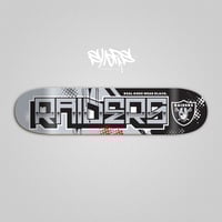 Image 1 of Raiders Skateboard Decks
