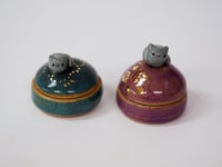 Image 1 of Grey Kitty Jars - choose one 