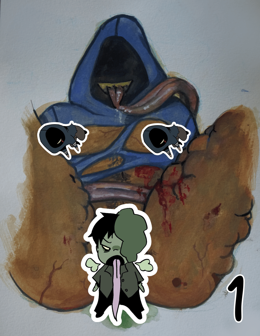 Image of L4D Gouache Originals 