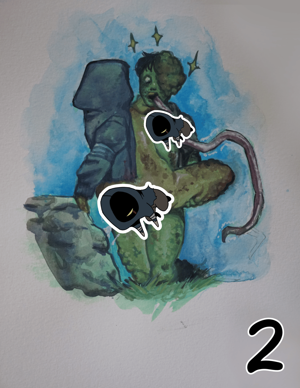 Image of L4D Gouache Originals 