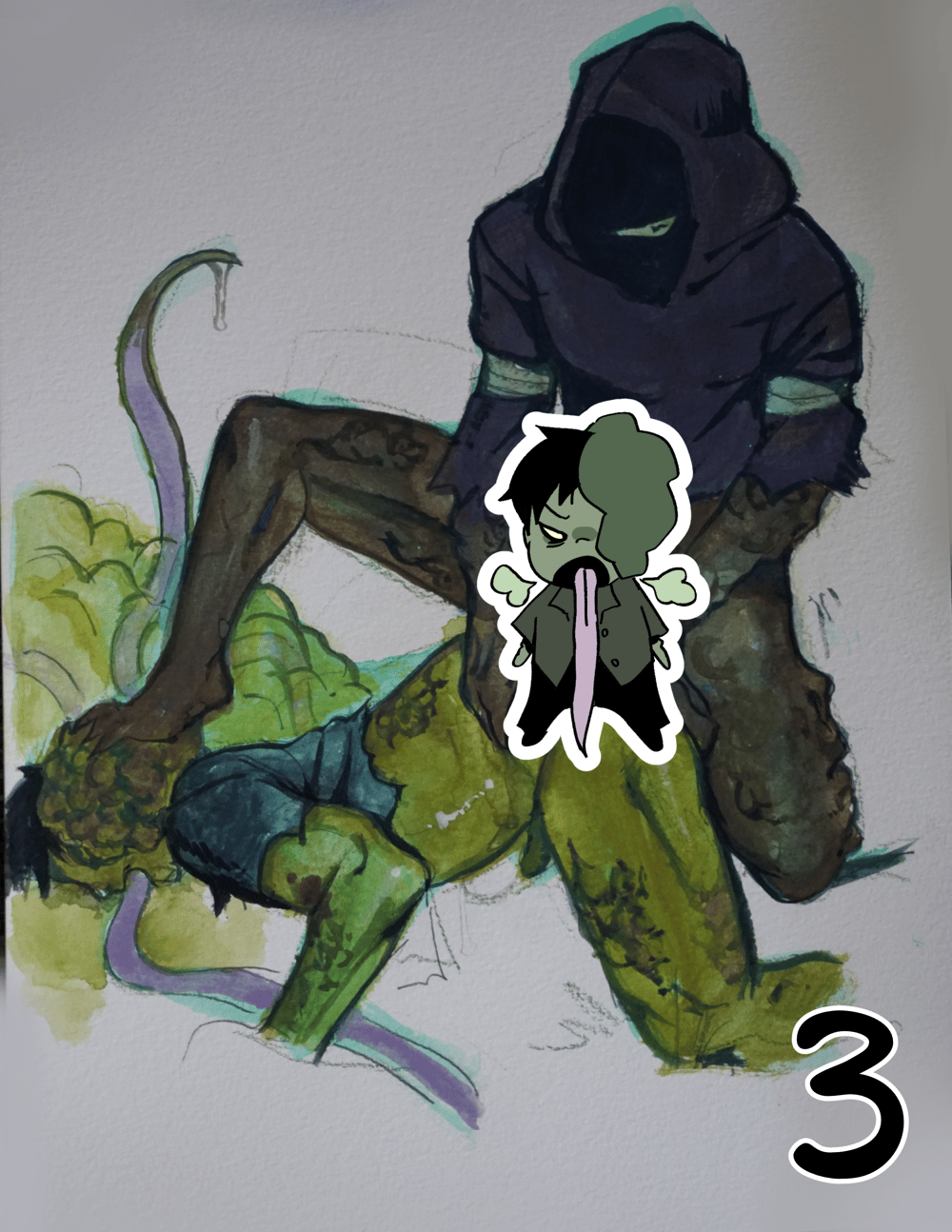 Image of L4D Gouache Originals 