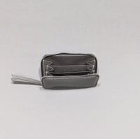 Image 4 of ZIPPER WALLET - ACIER