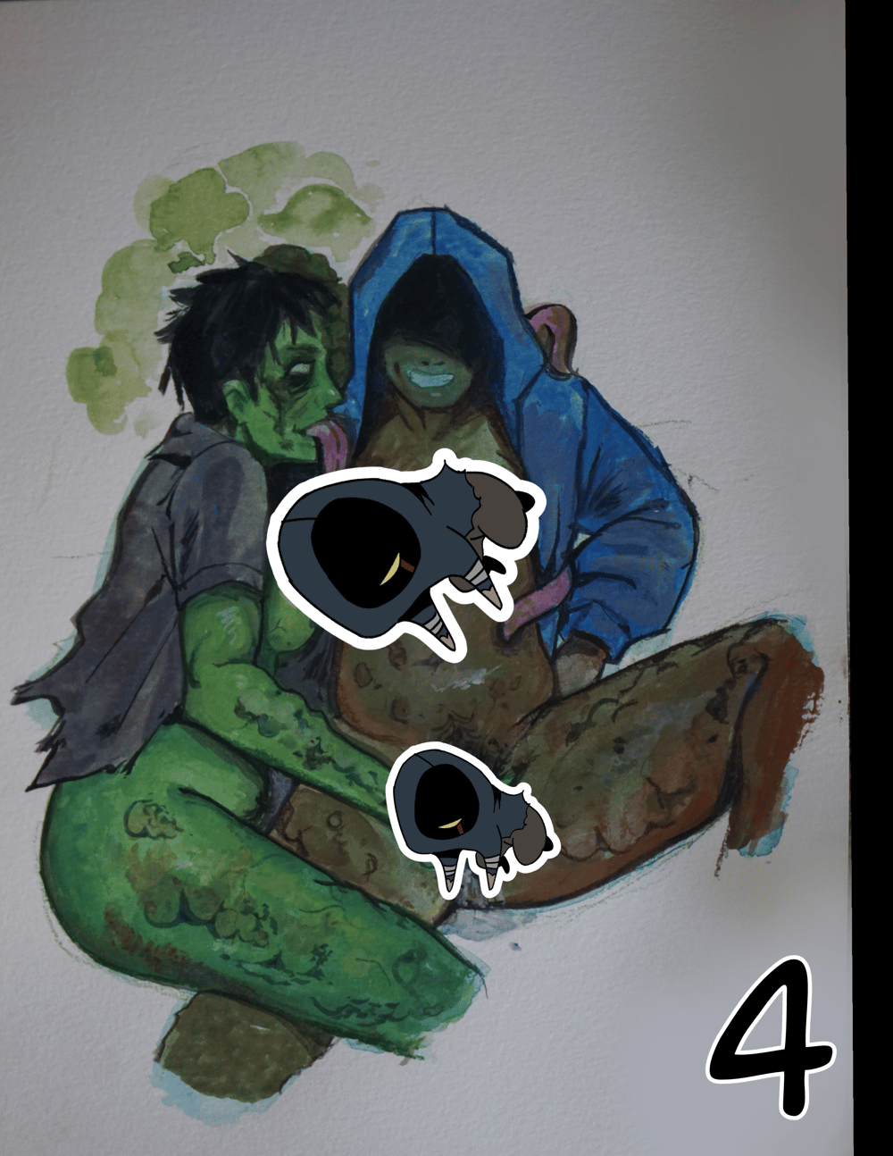 Image of L4D Gouache Originals 