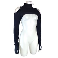 Image 2 of Cold Shoulder Shrug (Femme-Cut)