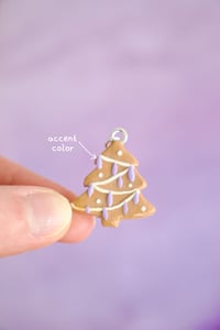 Image 2 of Christmas Tree Gingerbread Cookie Charm