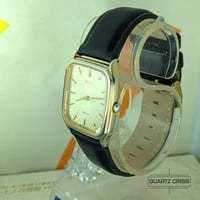 Image 5 of 1991 Seiko Spirit 'Tank' High-Accuracy Quartz Gold Dress Watch (5E31-5B50)