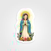 Image 2 of Virgin Mary Sticker