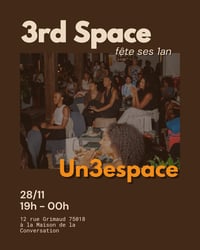 Soirée un3espace - Last (accès sans talk)