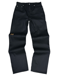 Image 2 of CHEETAH LEATHER FLAG SIGNATURE DENIM