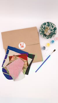 Image 2 of Paint & Make Leather Earring Kit