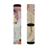 Image 4 of Beeillustrates - Illustrated Crew Socks