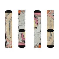 Image 5 of Beeillustrates - Illustrated Crew Socks