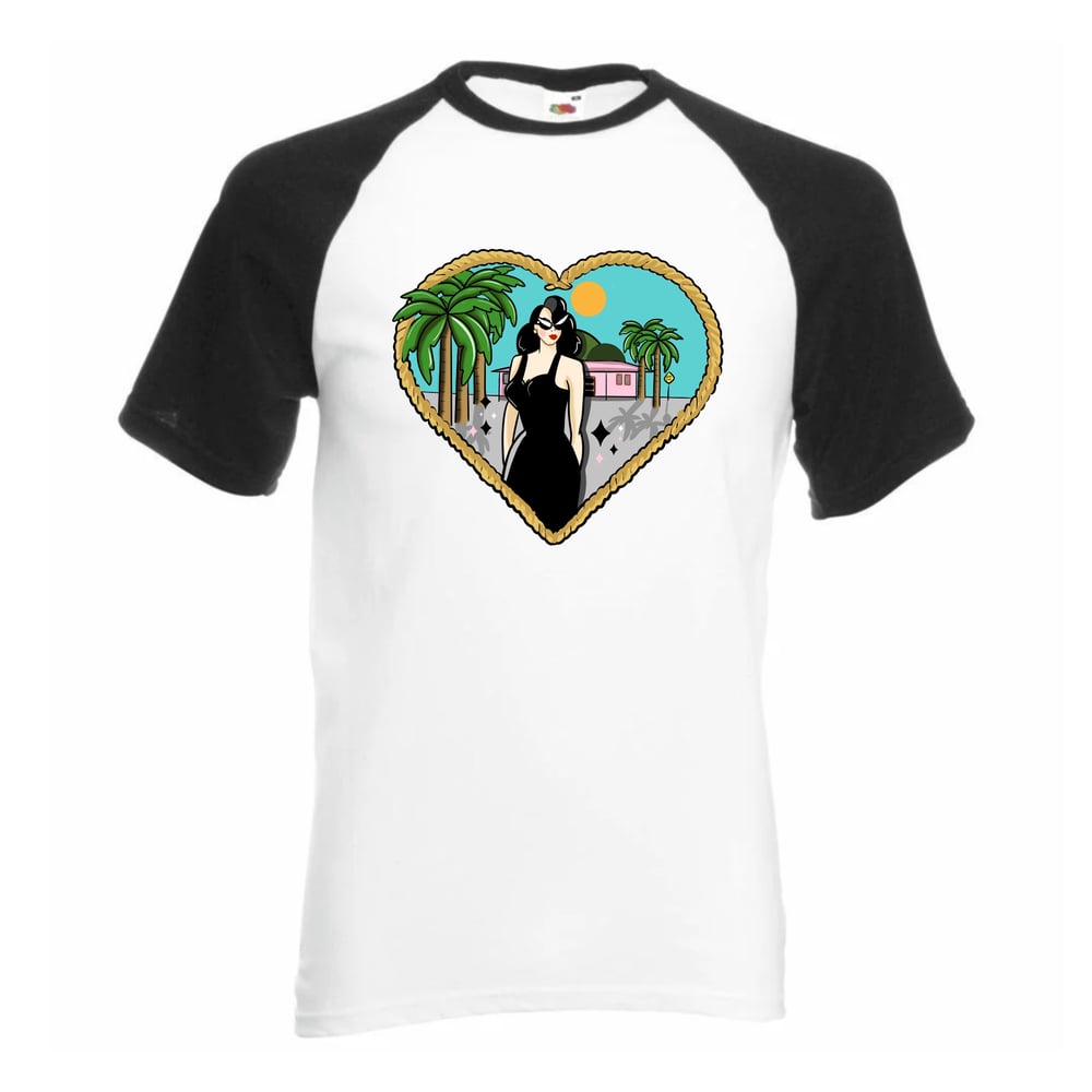 Image of ‘Miami Heat’ Raglan T-shirt