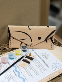 Image 3 of Paint & Stitch Leather Purse Kit