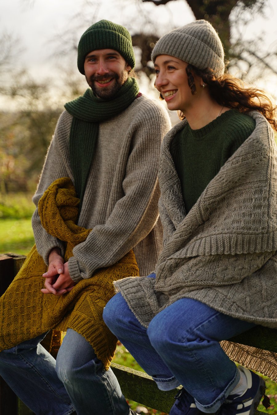 Image of Izzy Lane Aran Throw 