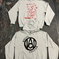 Image 2 of White Collar Hoodie