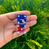 Image 2 of Haiti Domino Set 🇭🇹 - Handmade Resin