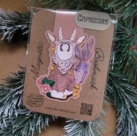 Image 1 of Magnetic Bookmark--Swoopy Ghost as Capricorn Zodiac