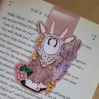 Image 2 of Magnetic Bookmark--Swoopy Ghost as Capricorn Zodiac