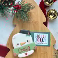 Personalized Snowman