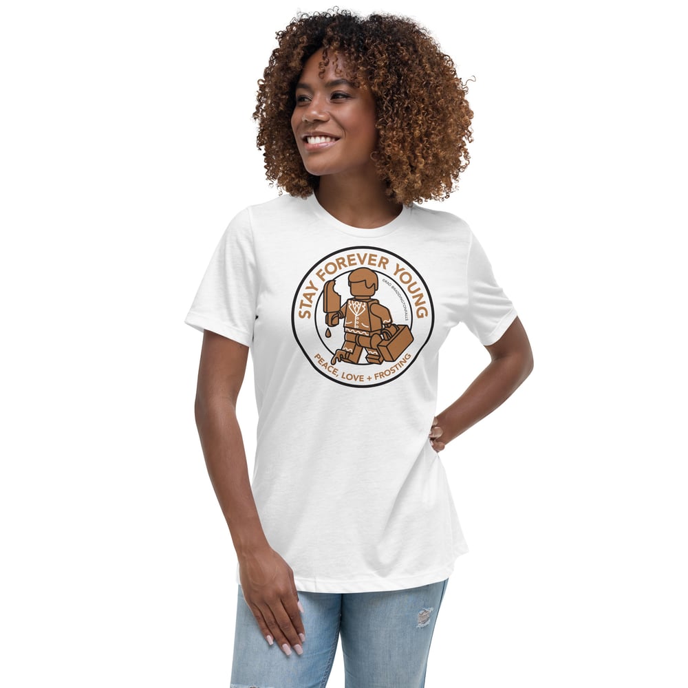 Forever Young Gingerbread Women's Relaxed T-Shirt